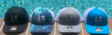 Load image into Gallery viewer, Grey &amp; White Trucker Hat