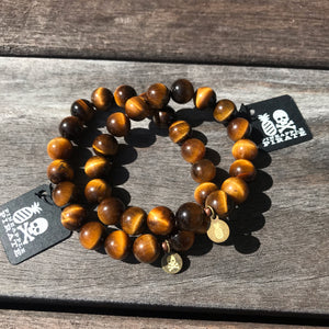 Tiger Eye Solo Stretch Bracelet